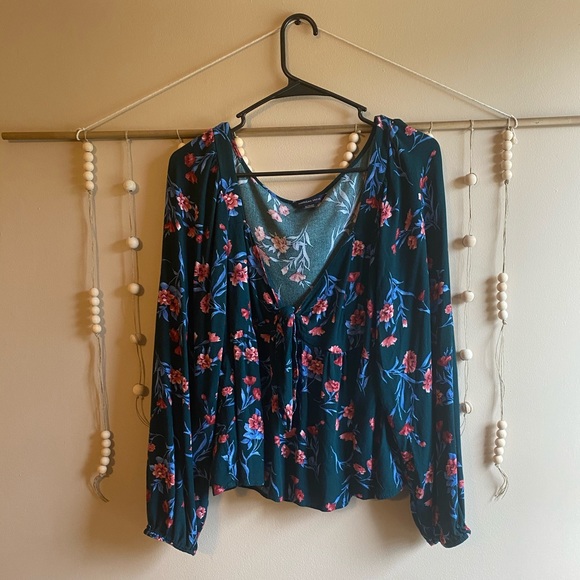American Eagle Outfitters Tops - American Eagle Outfitters Tie Front Top (3/$15)